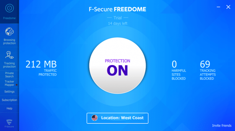 F-Secure Freedome VPN 2.45.888.0 With Crack Full 2022 [Latest]