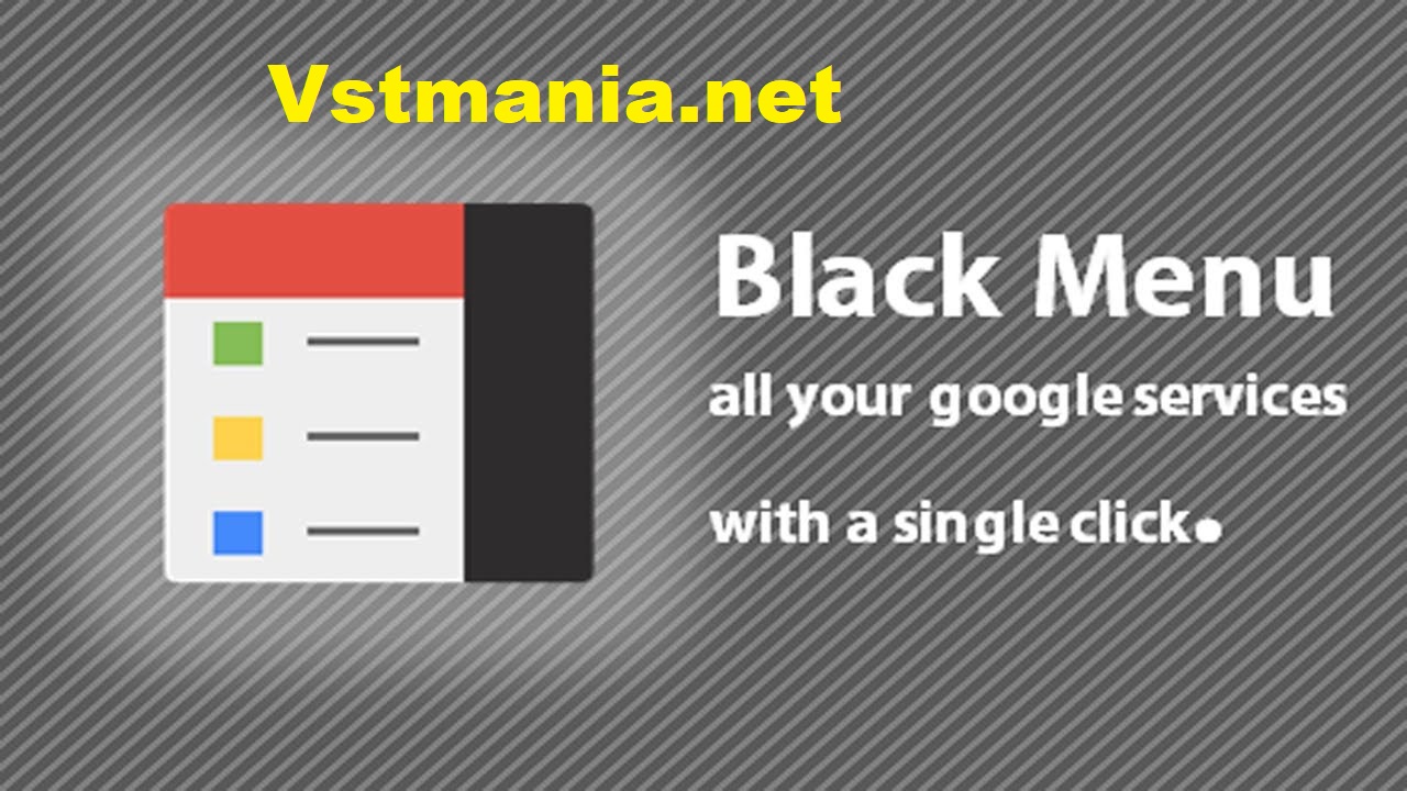 Black Menu for Google Crack