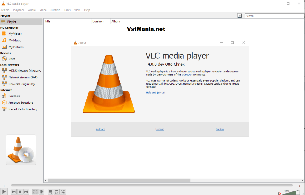 VLC Media Player for windows